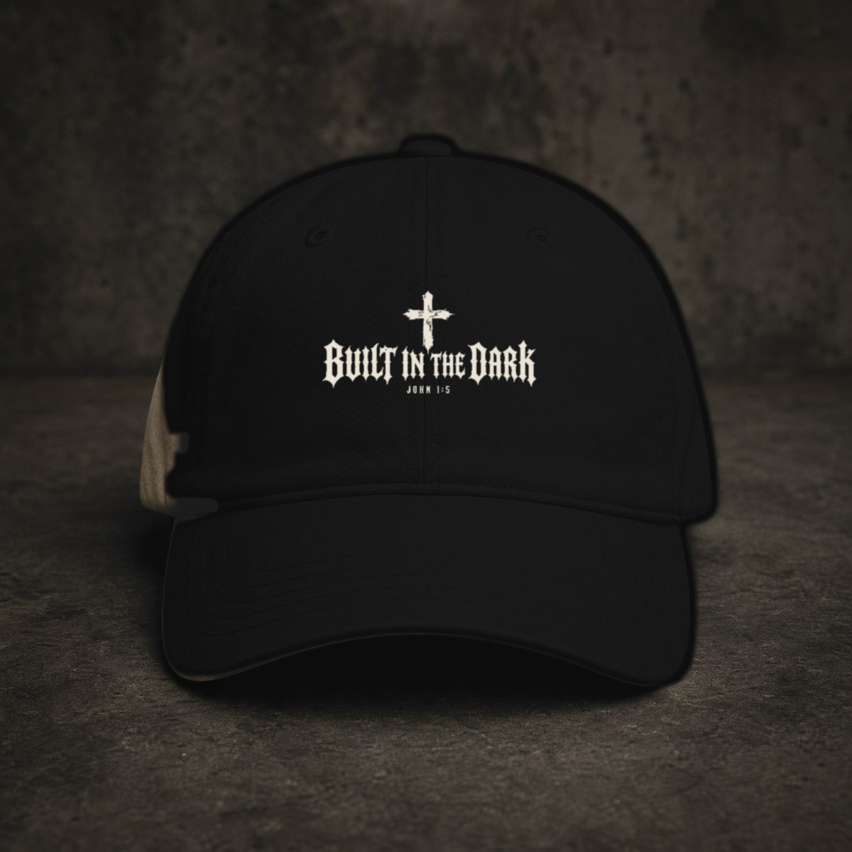 BUILT IN THE DARK DAD HAT
