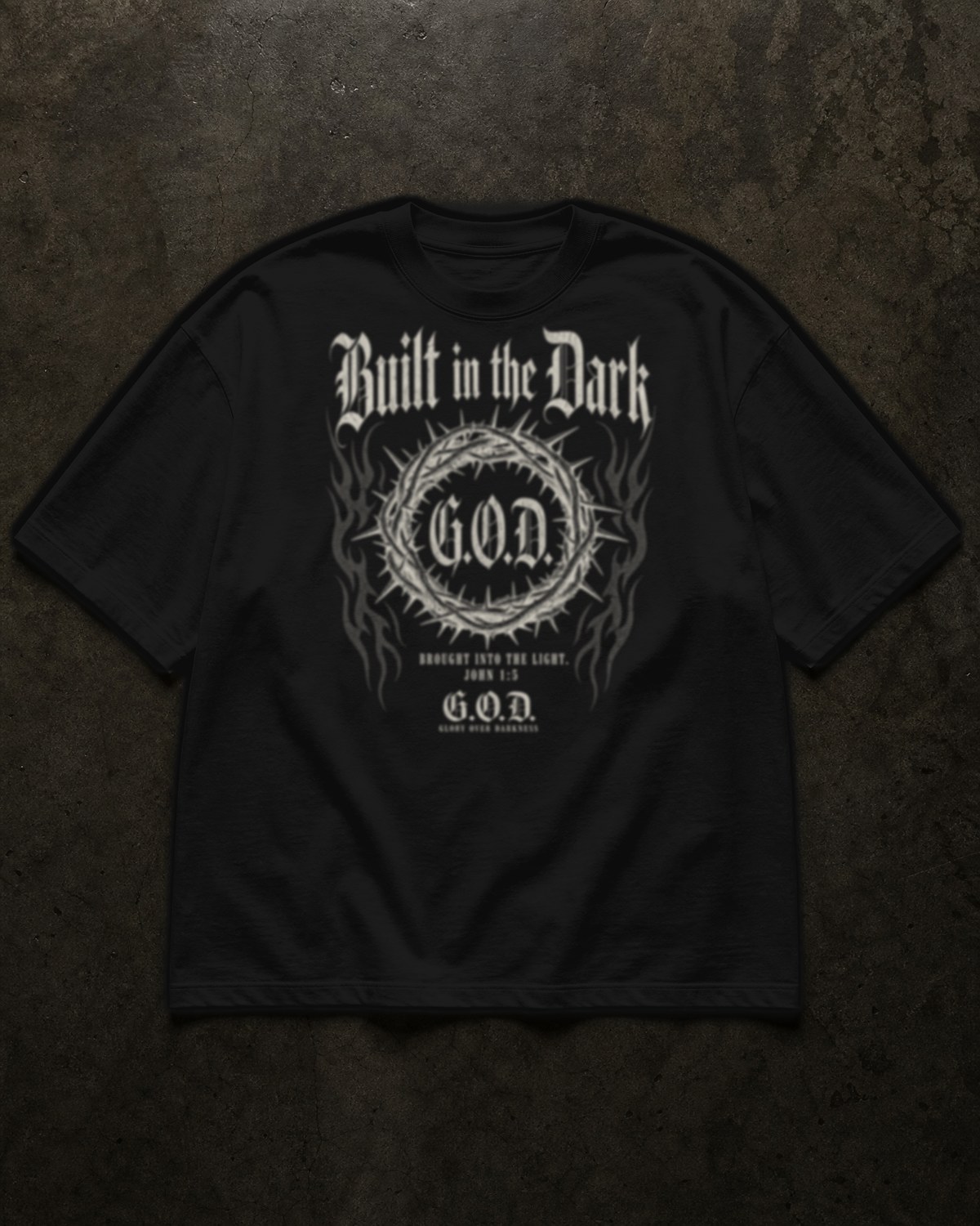 BUILT IN THE DARK TEE