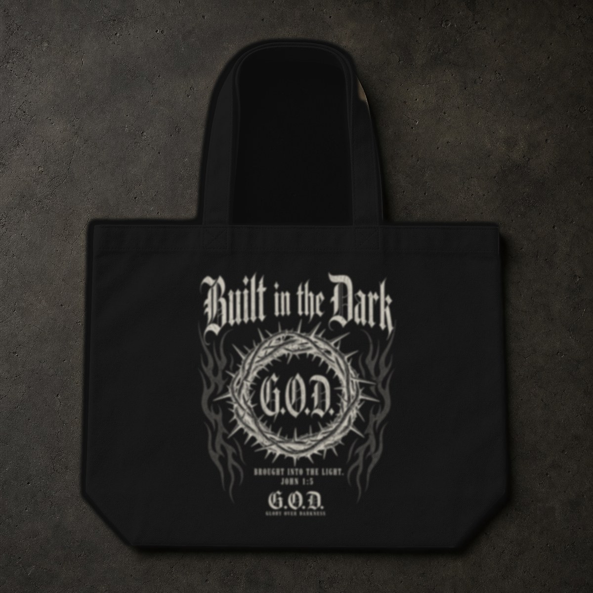 BUILT IN THE DARK TOTE