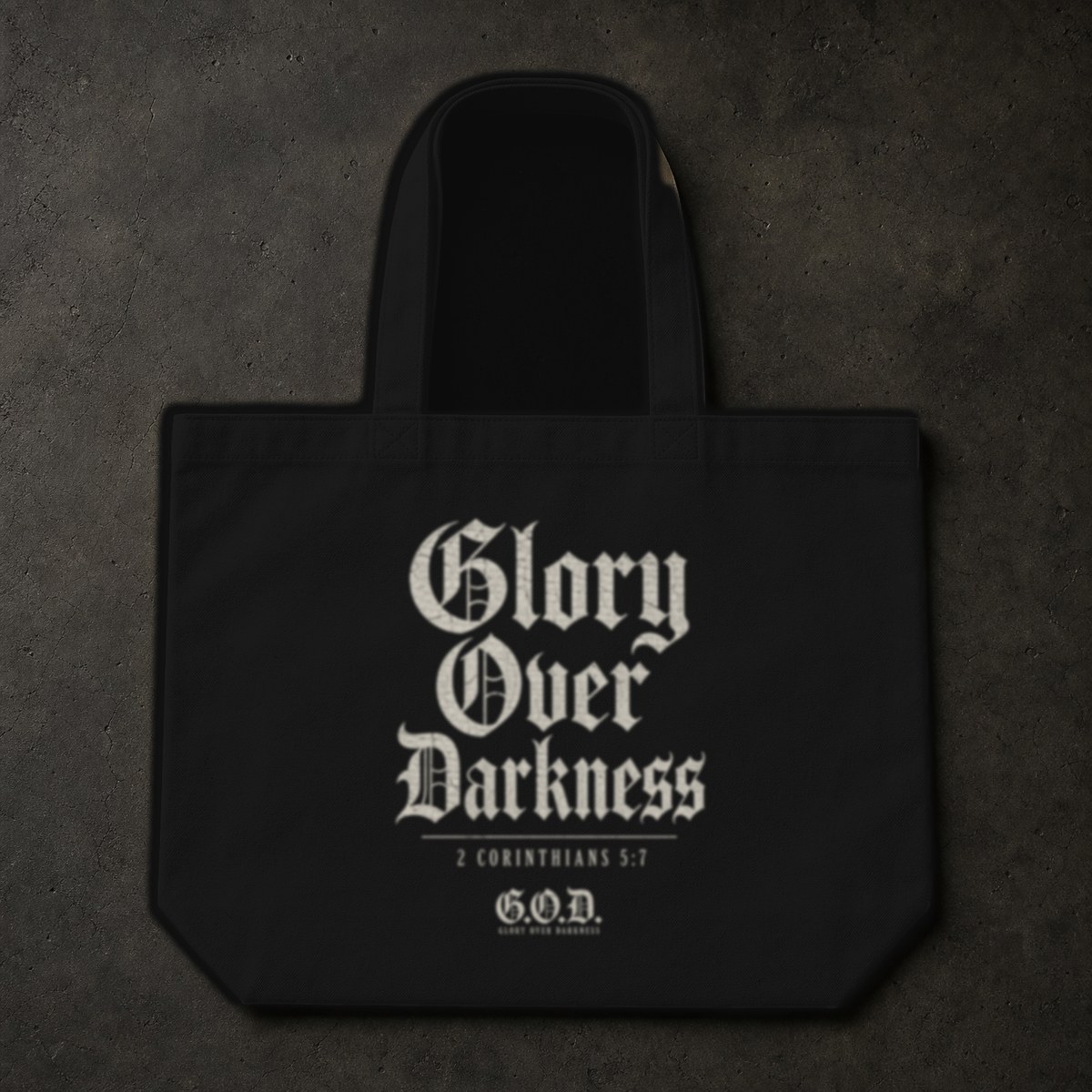 GLORY OVER DARKNESS Tote