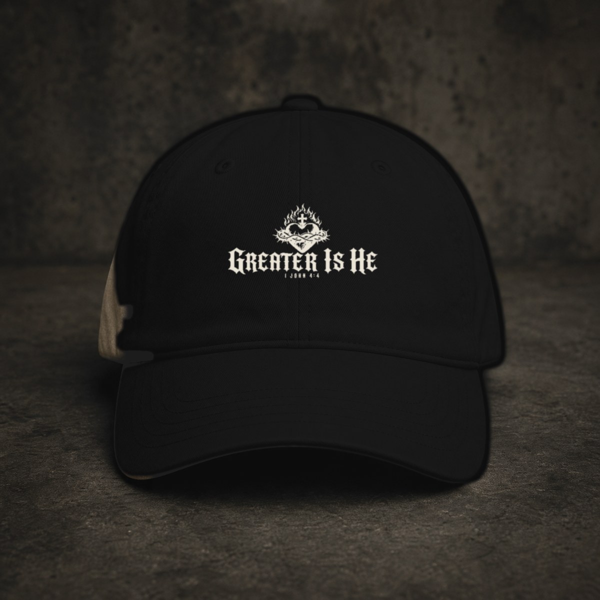 HE THAT IS IN ME DAD HAT