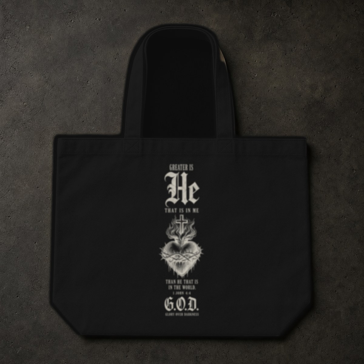 HE THAT IS IN ME TOTE