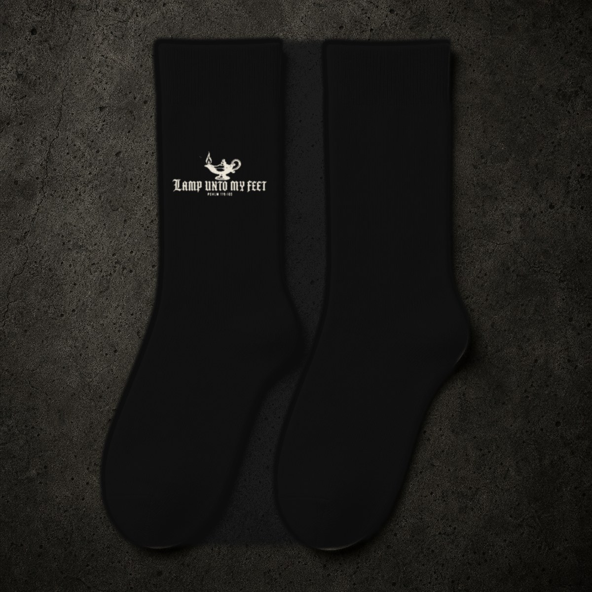 LAMP UNTO MY FEET SOCKS