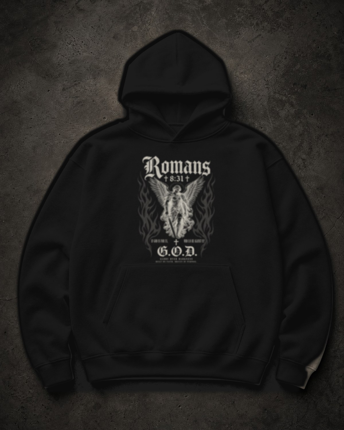 ROMANS 8:31 HOODIE