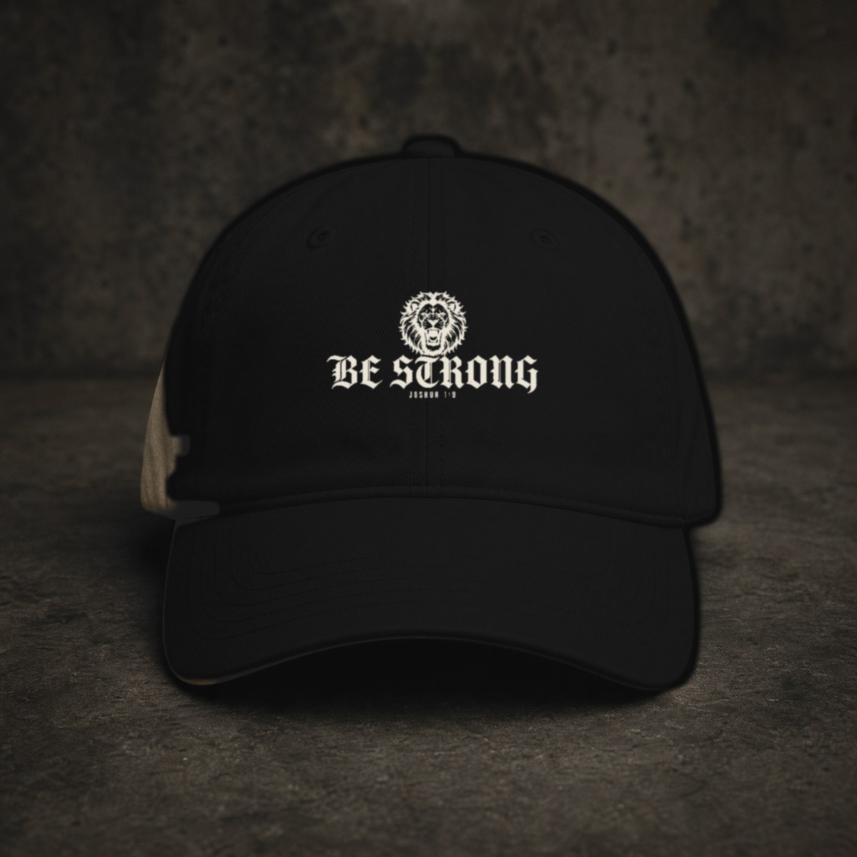 STRONG AND COURAGEOUS DAD HAT