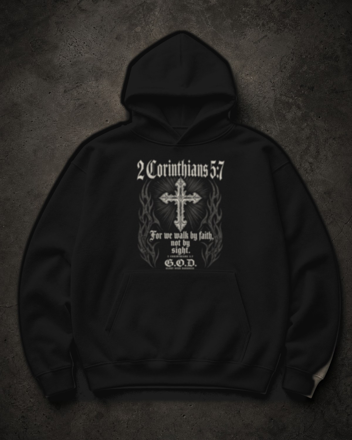 WALK BY FAITH HOODIE